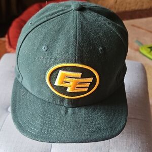 🌟3/$25🌟 Green Edmonton Eskimos CFL Cap with Embroidered Flexfit Medium/Large